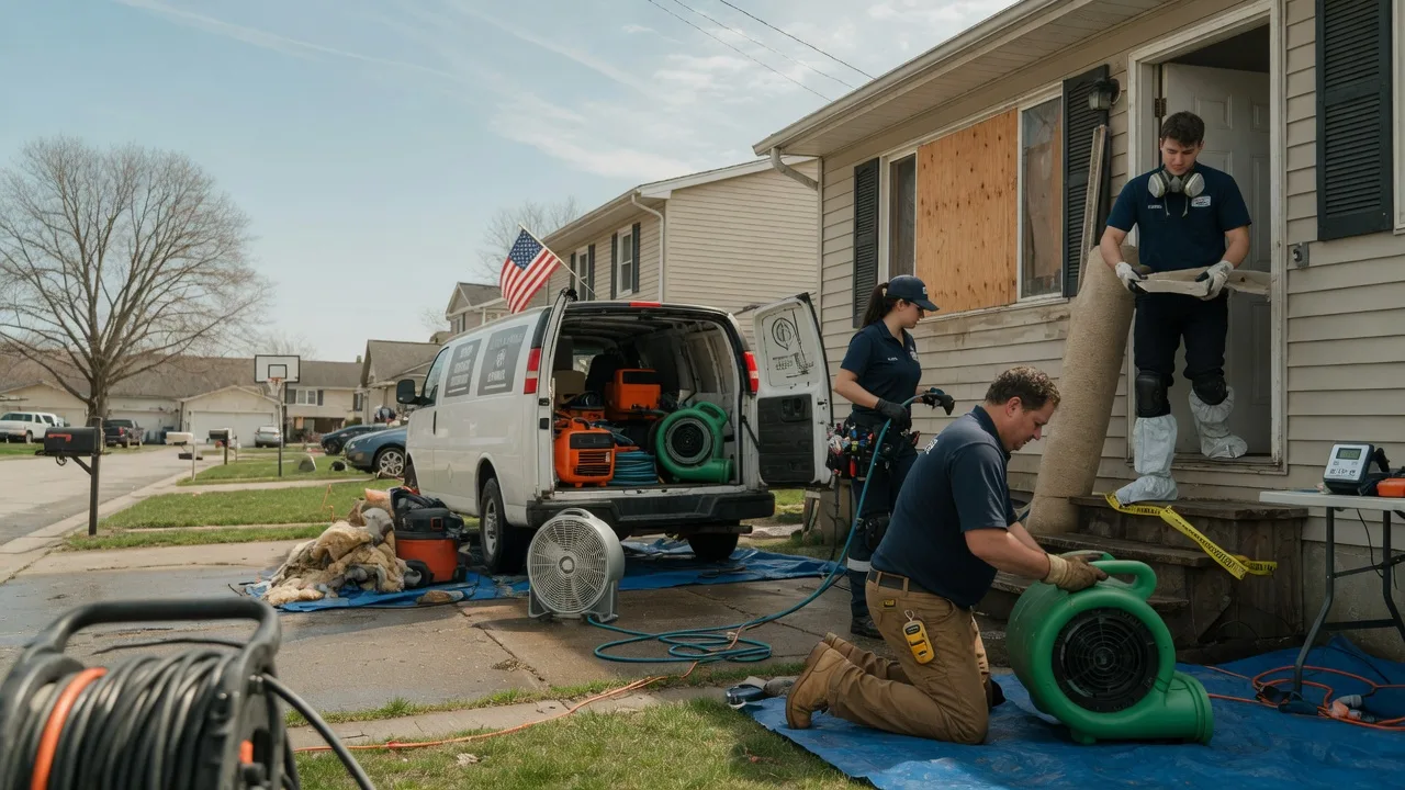 Water Damage Restoration in Bee Spring, KY near me